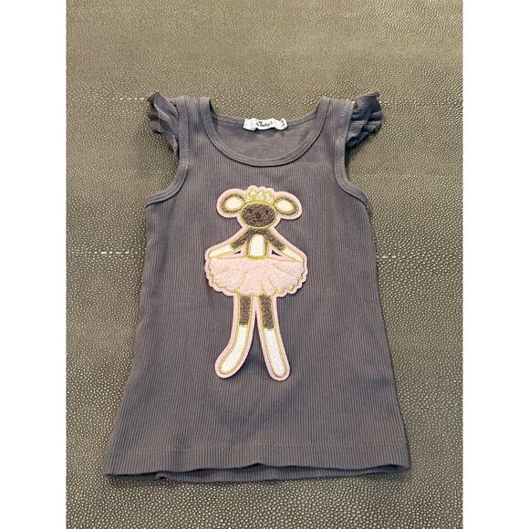 Oh Baby! Grey Ballerina Tee 18/24M EUC - Picture 1 of 4